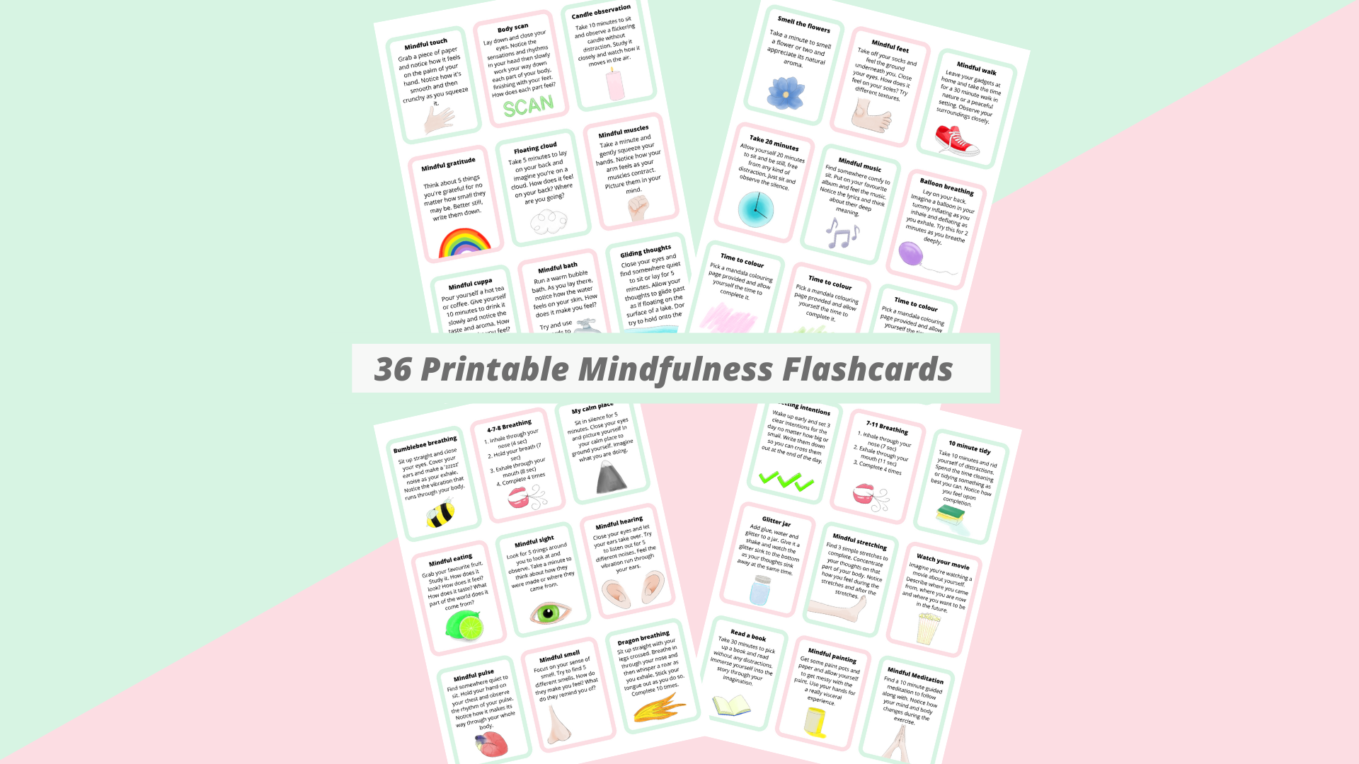 36 Printable Mindfulness Flashcards Download Here