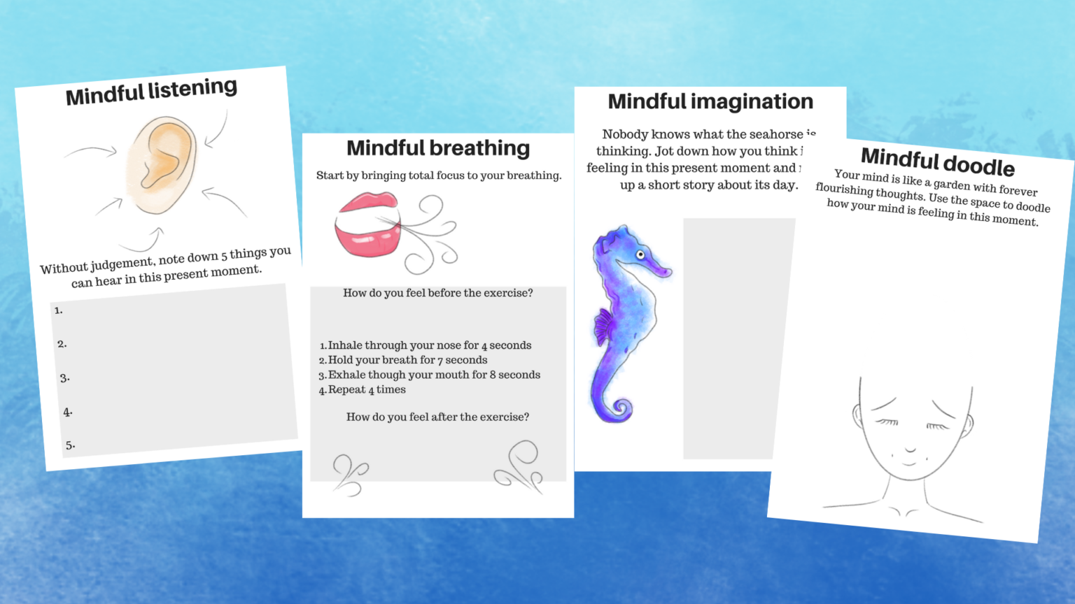 25 Beautiful Printable Mindfulness Worksheets You Need In Your Life